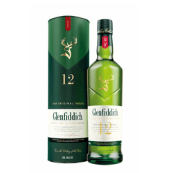 Glenfiddich 12 Años Single Malt Whisky 40°